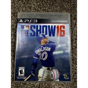 MLB The Show 16 Sony PlayStation 3 PS3 Baseball Video Game